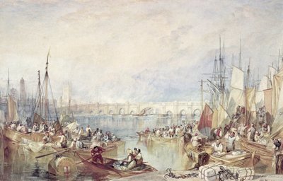 Le Port de Londres - Joseph Mallord William Turner